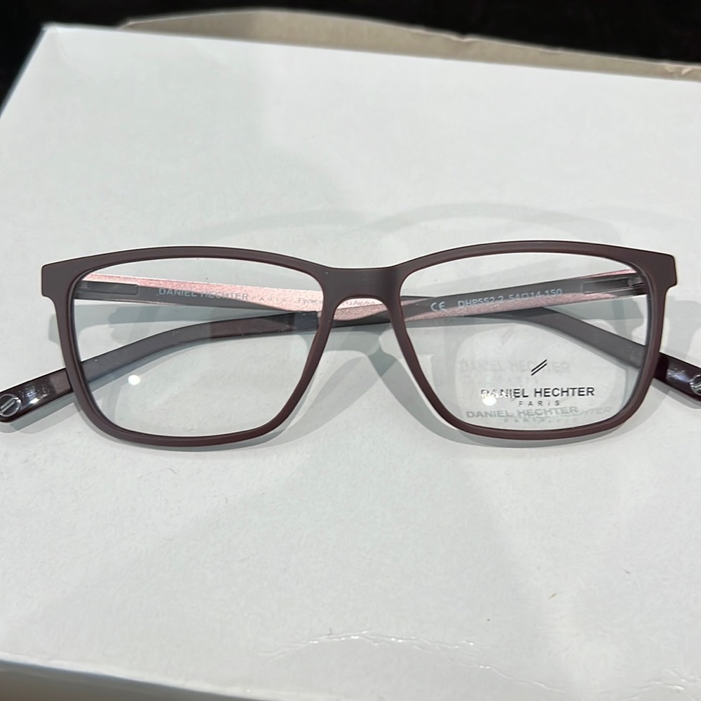 Brand New Authentic Daniel Hechter Glasses including original Case & Wipe
